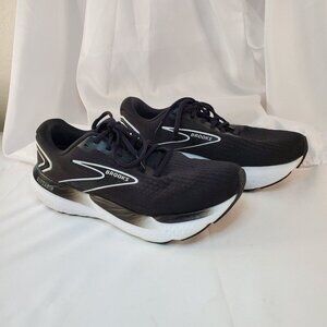 Brooks Glycerin 21 womans Running Shoes 11.5 B Cushion Neutral Black & White